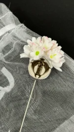 Alfiler Biznaga de la Virgen del Carmen de los Submarinistas - Imagen 3
