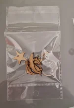 Llavero madera de piezas colgantes