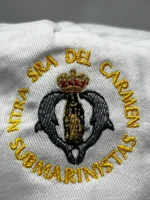 Gorra infantil bordada de Ntra. Sra. del Carmen de los Submarinistas - Imagen 4