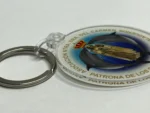 Llavero marcador de maletas con el escudo de la Asociación Virgen del Carmen de los Submarinistas Malagueños - Imagen 4