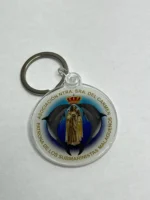 Llavero marcador de maletas con el escudo de la Asociación Virgen del Carmen de los Submarinistas Malagueños - Imagen 3